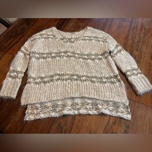 XS Free People Hi-Low Sweater